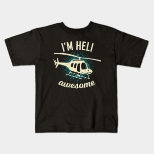 Helicopter Pilot Heli RC Chopper Gift Kids T-Shirt